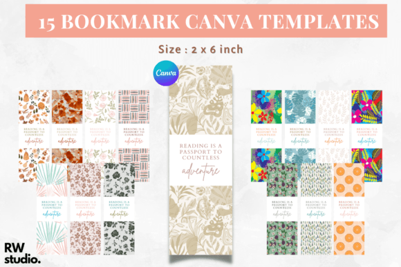 15 Bookmark Canva Templates: Your Pro Design Shortcut