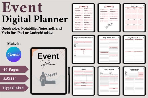Digital Event Planner Canva Templates: Streamline Your Next Event