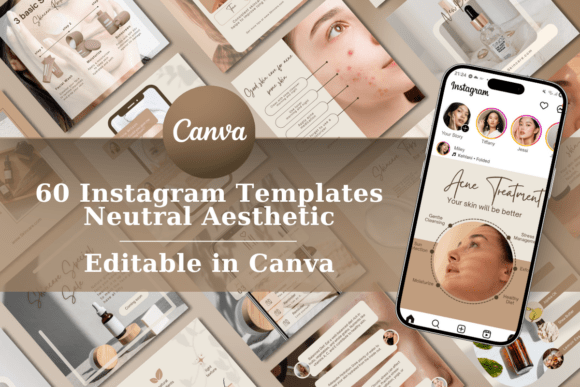 Effortless Aesthetics: Elevate Your Feed with Skincare Templates