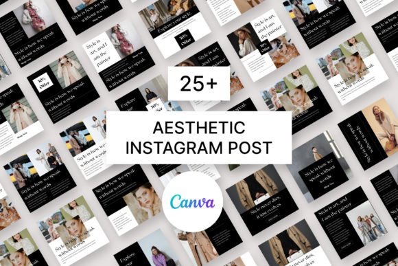 Elevate Your Feed: Aesthetic Instagram Templates Canva