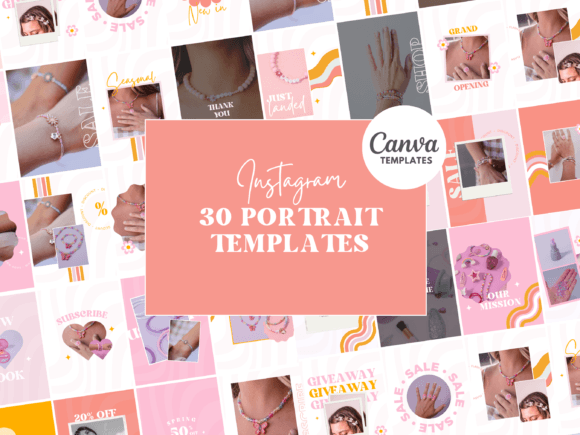 Elevate Your Feed: Mastering Peach Pink Instagram Canva Templates