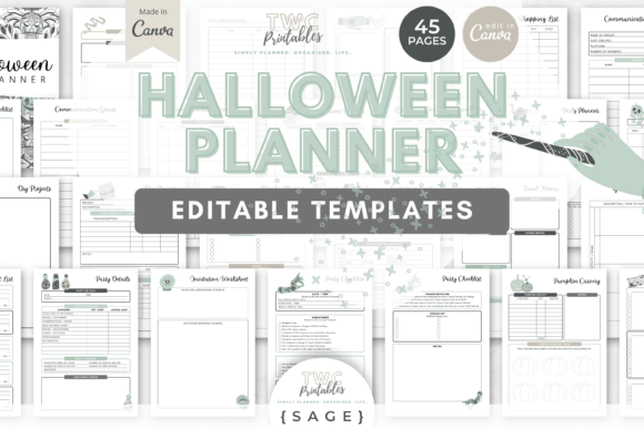 Master Your Halloween Party with the SAGE Planner Templates