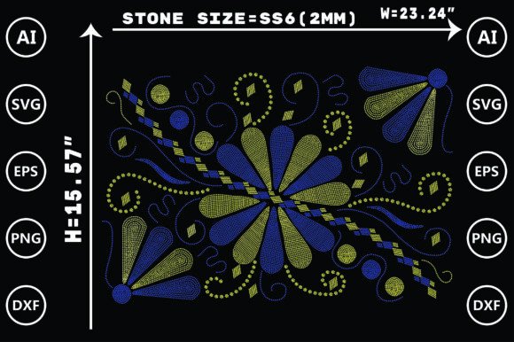 Pattern Rhinestone Templates: Your Instant Design Solution