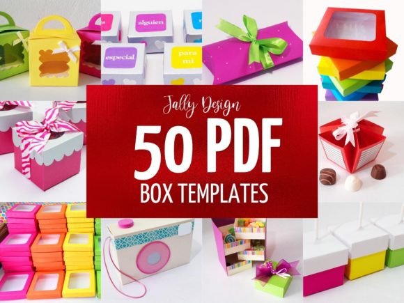 PDF Box Templates Vol.1 Packaging Design: 50 Versatile Layouts