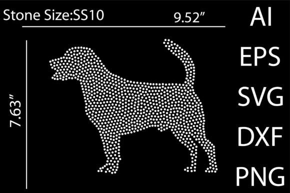 Sparkle and Strategy: Working with Dog Vector Rhinestone Templates