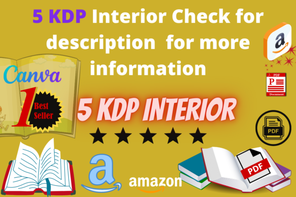Streamline Your Publishing: The Amazon KDP Interior Templates 5 Book Bundle
