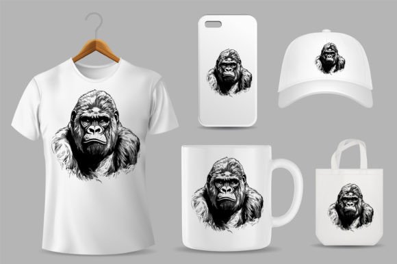 Unleash Your Brand: Gorilla on Different Product Templates