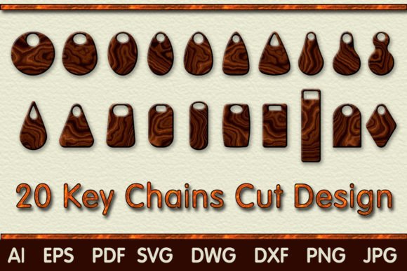 Unlocking Creativity with SVG Keychains Cutting Templates
